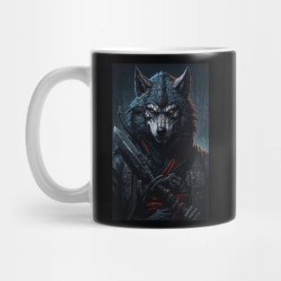 Ninja Wolf Mug